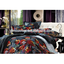Último design comforter conjunto, têxteis lar de alta qualidade, capa de cetim quilt